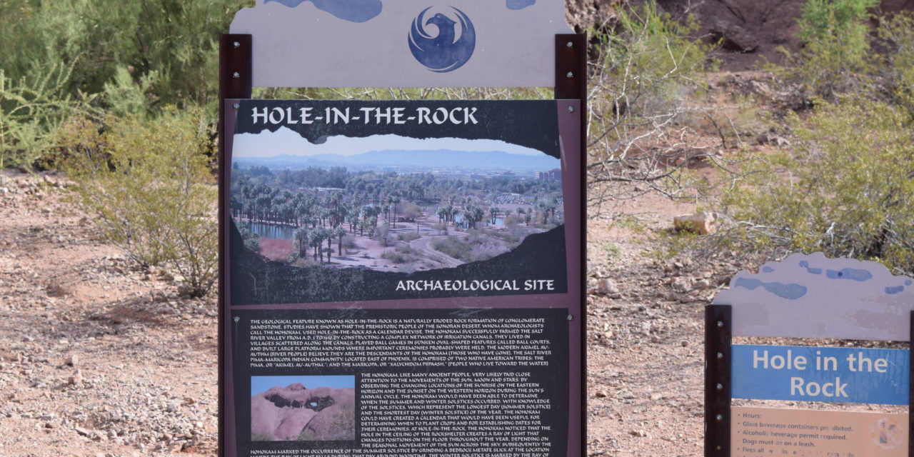 Papago Park: Hole in the Rock Phoenix Arizona